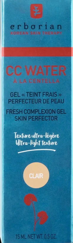 Erborian CC water clair sävyttävä voide 15 ml