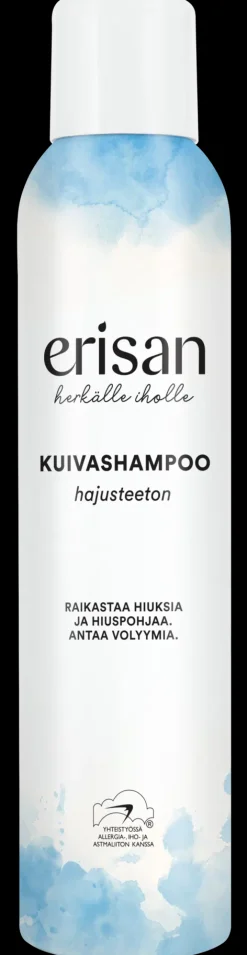 Erisan Hajusteeton Kuivashampoo 250 ml
