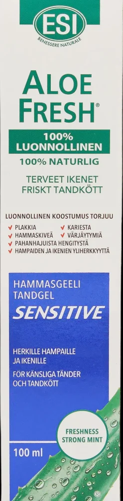 ESI Aloe Fresh Sensitive hammastahna 100 ml