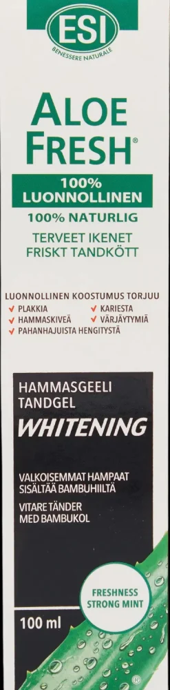 ESI Aloe Fresh Whitening Bambuhiili hammastahna100 ml