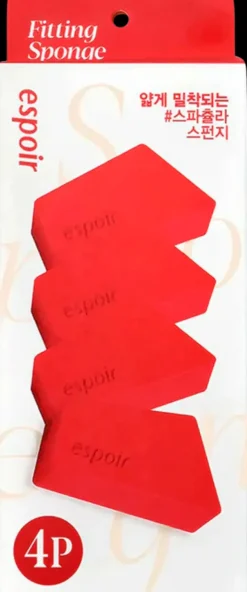 espoir Fitting Sponge Handy -meikkisienet 4 kpl