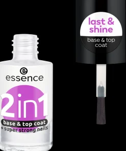 essence 2 in 1 base & top coat 8 ml