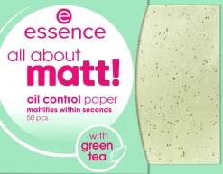 essence all about matt! oil control paper 50 st