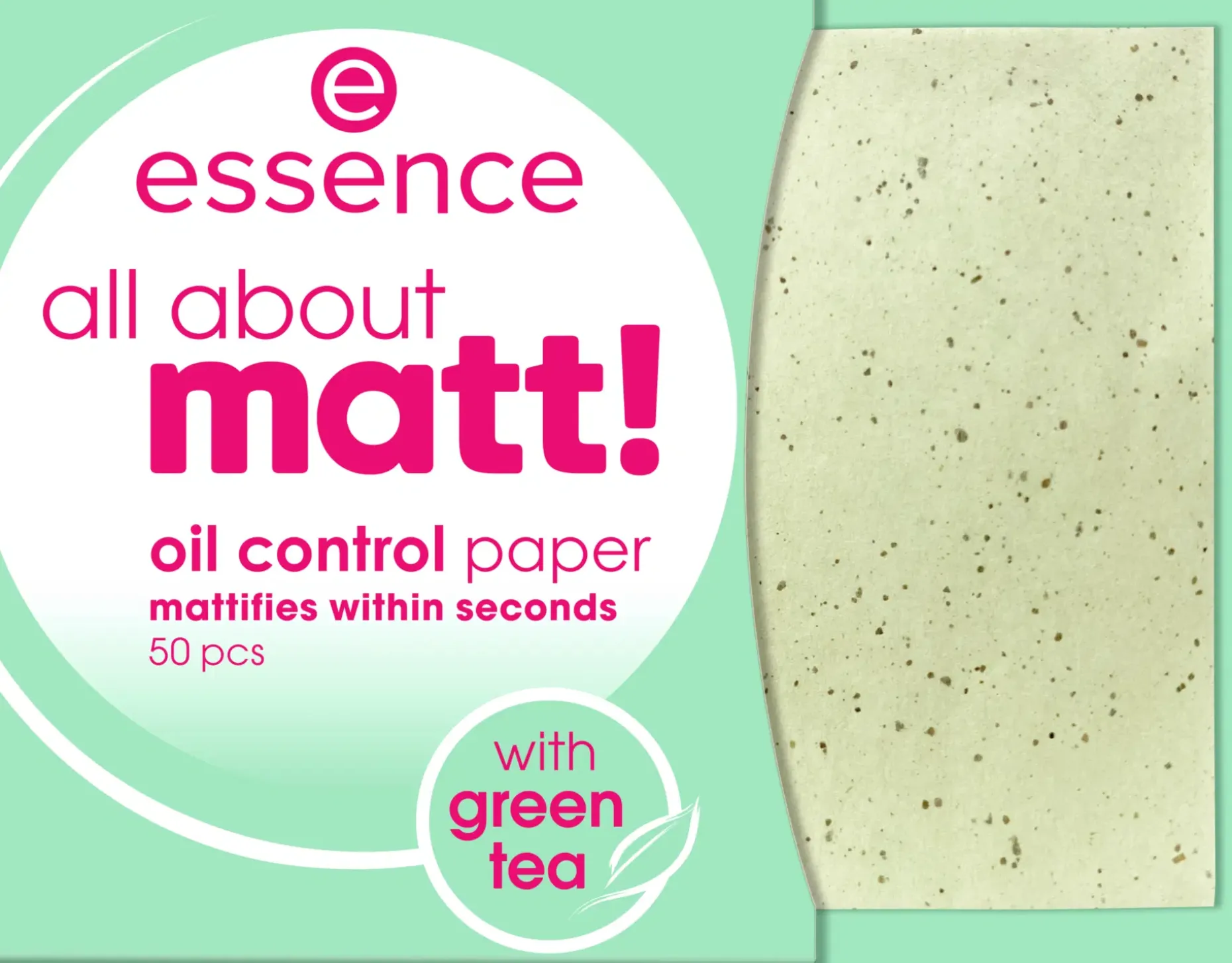 essence all about matt! oil control paper 50 st