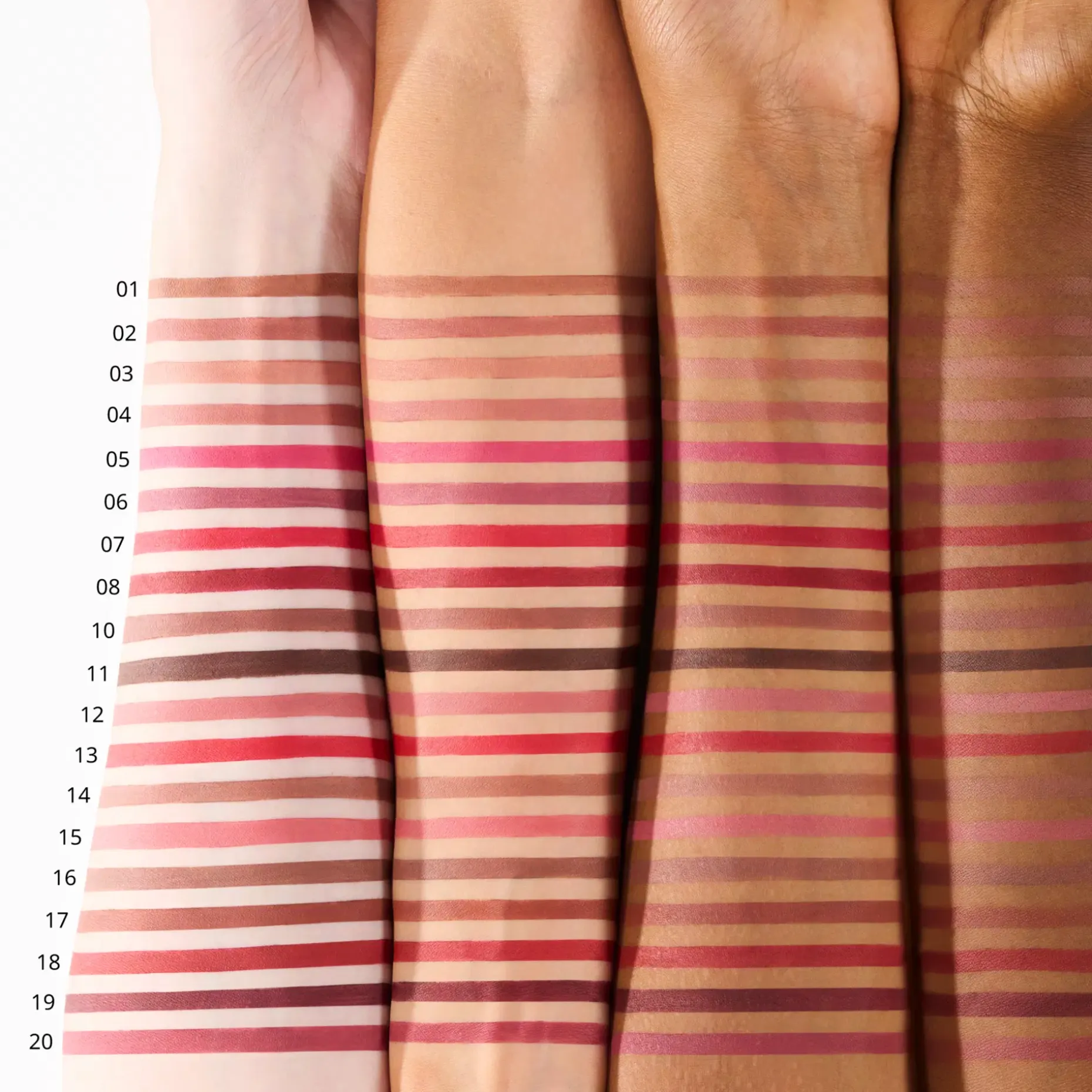 essence 8h matte comfort lipliner huultenrajauskynä 0,3 g