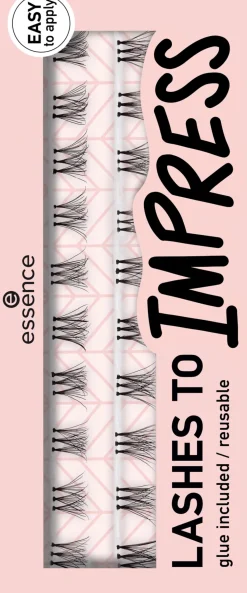 essence LASHES TO IMPRESS 07 bundled single lashes 20 st