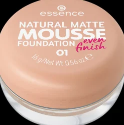 essence NATURAL MATTE MOUSSE meikkivoide 16 g