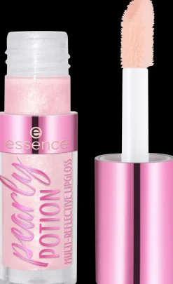 essence pearly POTION MULTI-REFLECTIVE LIPGLOSS 01 Golden Peach 2.5 ml