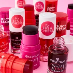 essence WHAT A TINT! lip & cheek tint 01 Kiss from a rose 4.9 ml