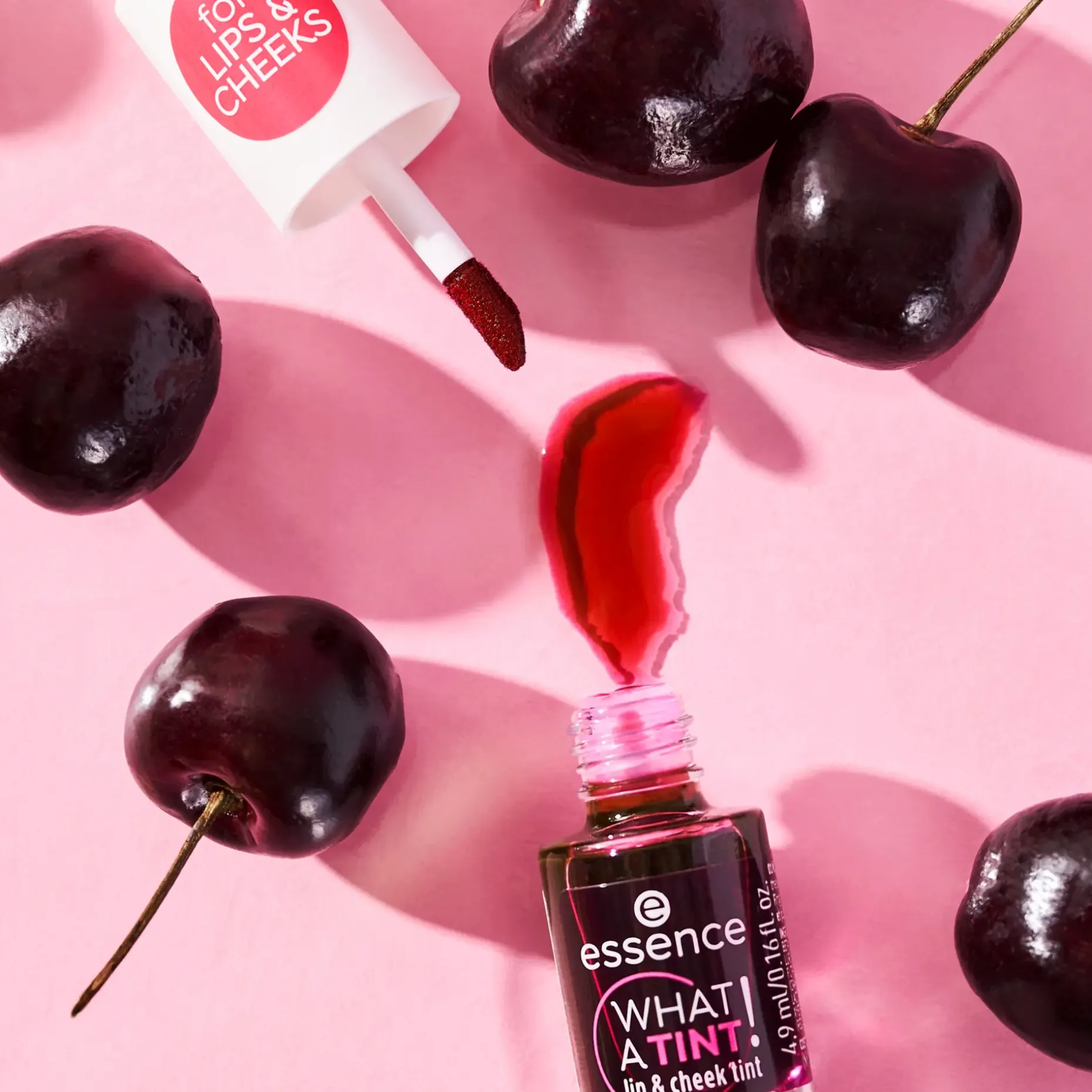 essence WHAT A TINT! lip & cheek tint 01 Kiss from a rose 4.9 ml