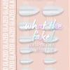 essence what the fake! PRESS-ON NAILS manicure set 01 GLAZED 28 st
