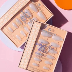 essence what the fake! PRESS-ON NAILS manicure set 01 GLAZED 28 st