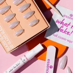 essence what the fake! PRESS-ON NAILS manicure set 01 GLAZED 28 st