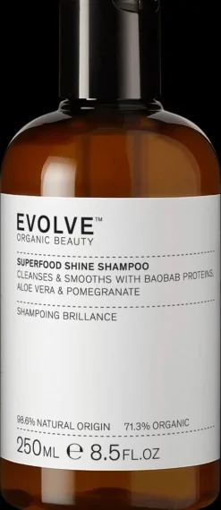 Evolve Organic Beauty Superfood Shine Shampoo 250ml