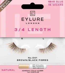 Eylure 3/4 Length No.001 -irtoripset
