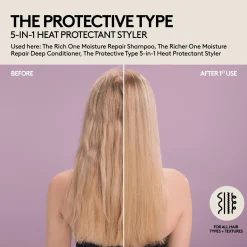 Fenty Hair The Protective Type 5-in-1 Heat Protectant Styling Cream muotoilutuote 150 ml