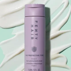 Fenty Hair The Protective Type 5-in-1 Heat Protectant Styling Cream muotoilutuote 150 ml