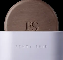Fenty Skin Cocoa Cleans'r All-Over Cleansing Bar African Black Soap Face & Body Bar Dish saippua-astia