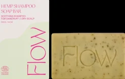 Flow Cosmetics Hemp Shampoo Soap Bar -shampoopala 120g