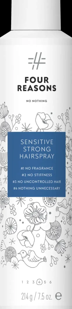 Four Reasons No nothing Sensitive Strong Hairspray viimeistelysuihke 300 ml