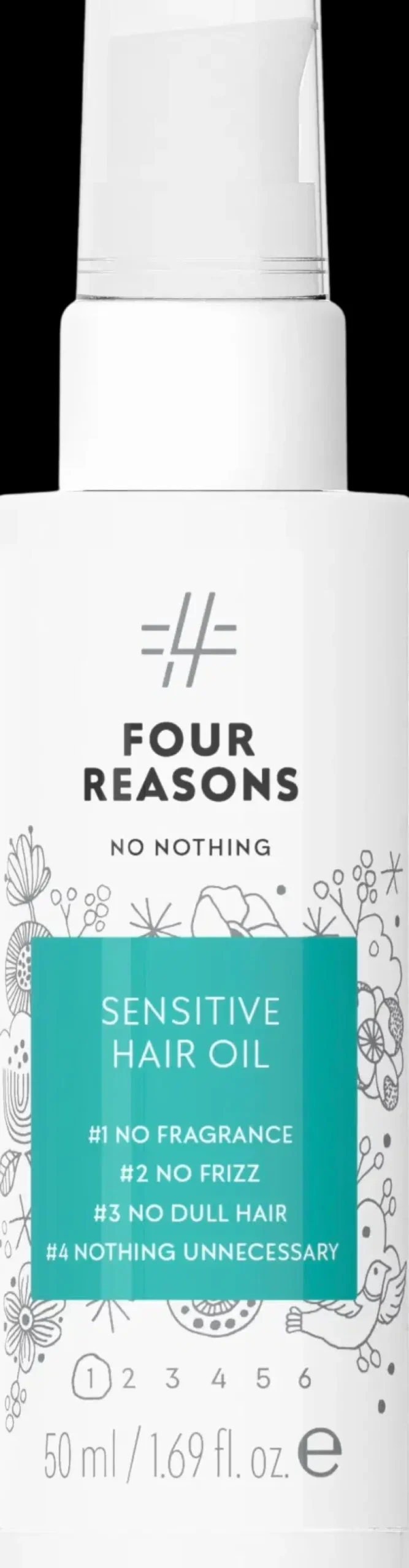 Four Reasons No Nothing Sensitive Hair Oil hiusöljy 50 ml
