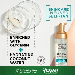 Garnier Ambre Solaire Natural Bronzer itseruskettava normaalille iholle 200 ml