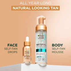 Garnier Ambre Solaire Natural Bronzer itseruskettava normaalille iholle 200 ml