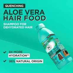 Garnier Fructis Hair Food Aloe Vera shampoo normaaleille ja kuiville hiuksille 350ml