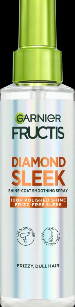 Garnier Fructis Keratin Sleek Diamond Sleek hiuksiin jätettävä hoitosuihke 150 ml