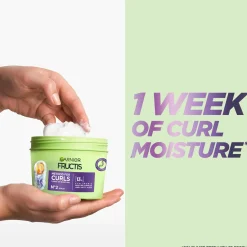 Garnier Fructis Method for Curls hiusnaamio kihartuville hiuksille 370ml