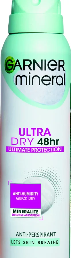 Garnier Mineral Deodorant 150 ml Ultra Dry spray 150ml
