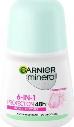 Garnier Mineral Deodorant Woman Invisible Black, White & Colors Roll-on 50ml