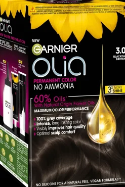 Garnier Olia 3.0 Soft Black kestoväri 174ml