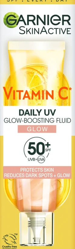 Garnier Vitamin C* Sheer Glow uv-voide SPF50 samealle iholle 40 ml