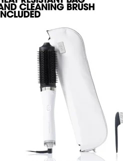 ghd Duet Blow Dry 2-in-1 Hair Dryer Brush White lämpökiharrin