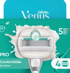 Gillette Venus Pro Comfortglide Sensitive 4kpl terä