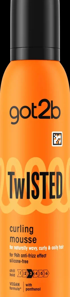 got2b TwISTED curling mousse 250ml