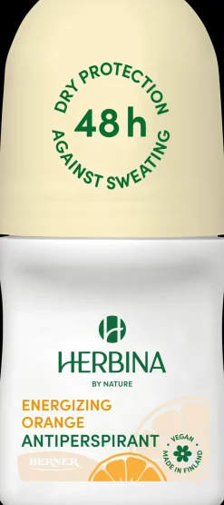 Herbina 50ml antiperspirantti roll-on Energizing Orange