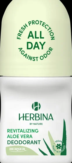 Herbina 50ml deodorantti roll-on Revitalizing Aloe Vera