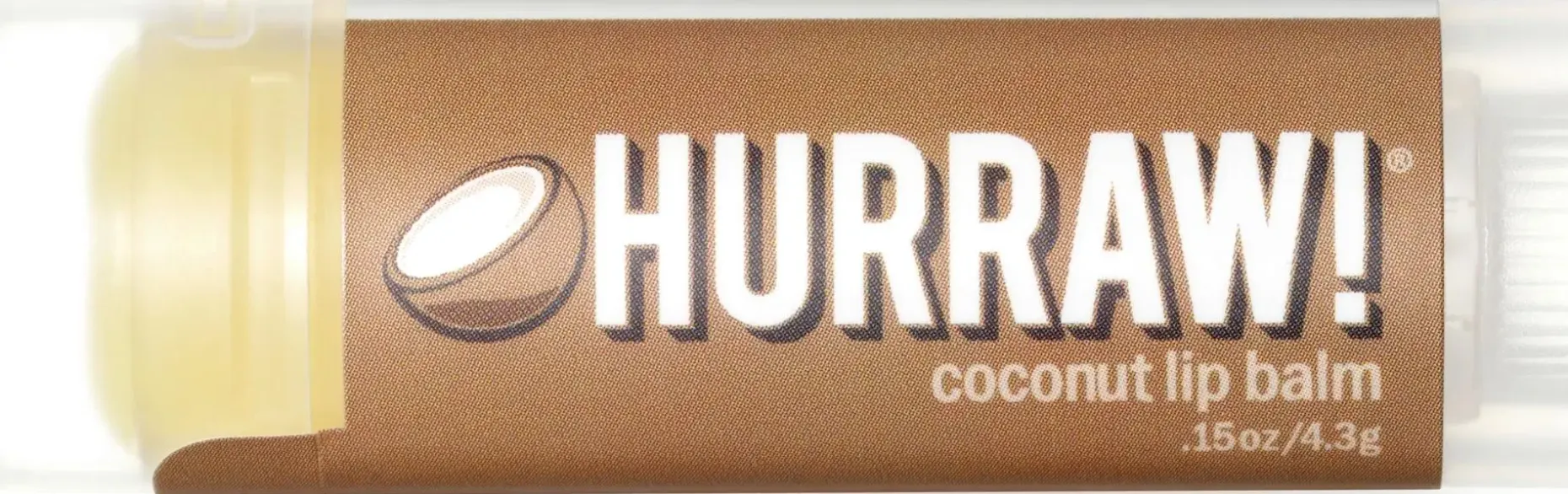 HURRAW! Kookos huulivoide 4,3 g