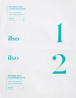Ilso Natural Mild Clear Nose Patch-Mustapäälaput 5kpl