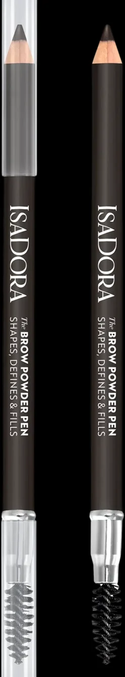 Isadora Brow Powder Pen kulmakynä 01 Black 1,1 g