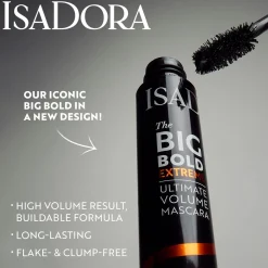 Isadora The Big Bold Extreme Ultimate Volume Mascara 15 Extreme Black 14 ml