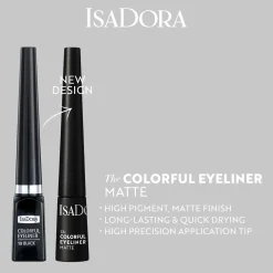 IsaDora The Colorful Eyeliner nestemäinen silmänrajauskynä 2,5 ml