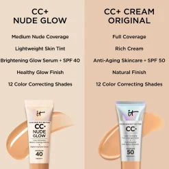 IT Cosmetics CC+ Nude Glow SPF 40 meikkivoide 32 ml