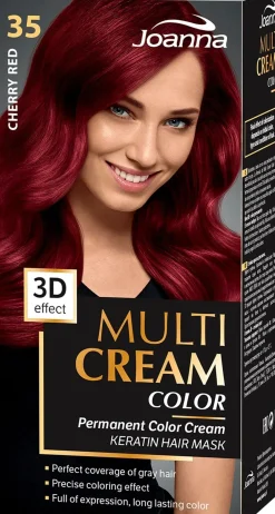 Joanna Multi Cream Color Red Cherry 35