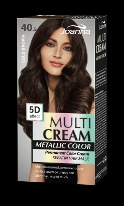 Joanna Multi Cream Metallic Color Cold Brown 40.5 hiusväri