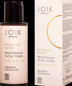 JOIK Organic Re-Boost Glow AHA+BHA+PHA Brightening Facial Toner Kasvovesi 100 ml