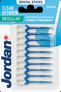 Jordan Clean Between Regular Size hammastikku 20kpl