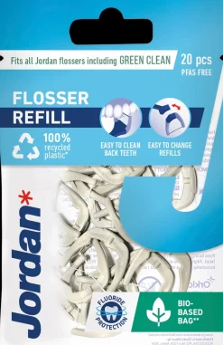 Jordan Easy Clean Flosser refill täyttöpakkaus 20kpl